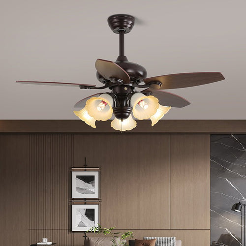 blossom-breeze-ceiling-fan-light-anzaz-Walnut Wood Grain (ABS blades)-2