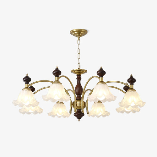 blossom-flowers-chandelier-anzaz-Walnut Color & Gold-1