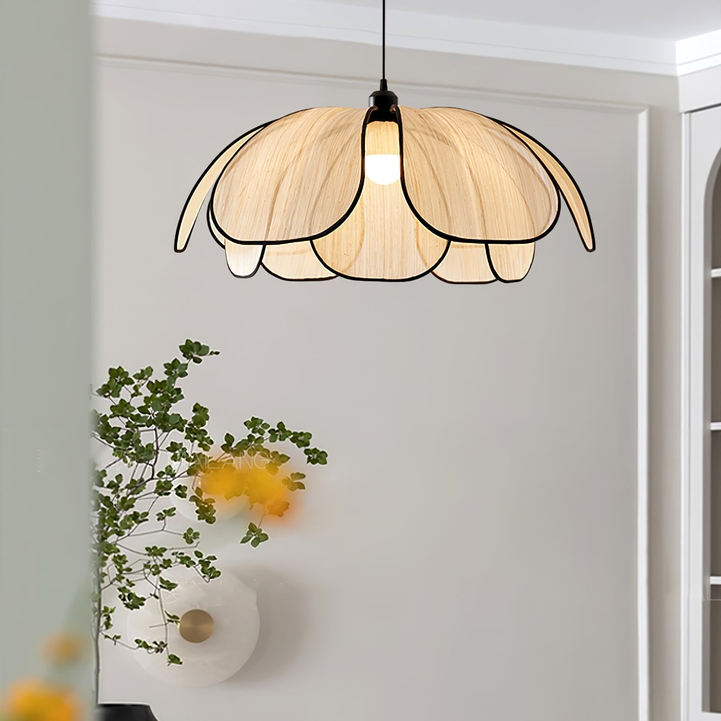 blossom-leaf-pendant-lamp-anzaz-Beige-5