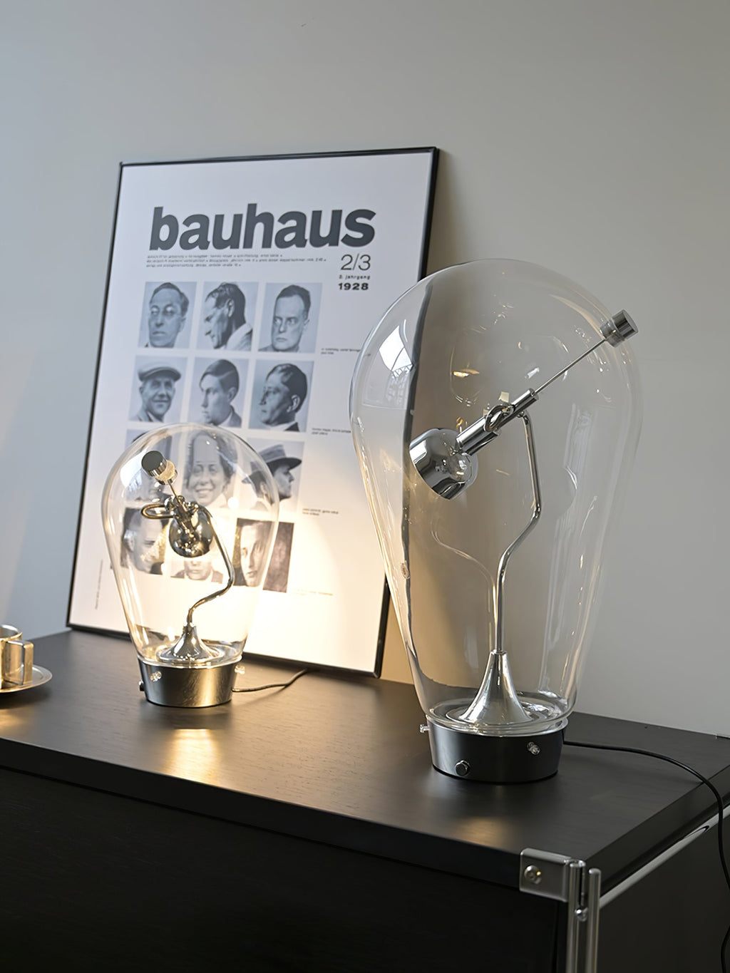 blow-table-lamp-anzaz-Chrome & Clear-3