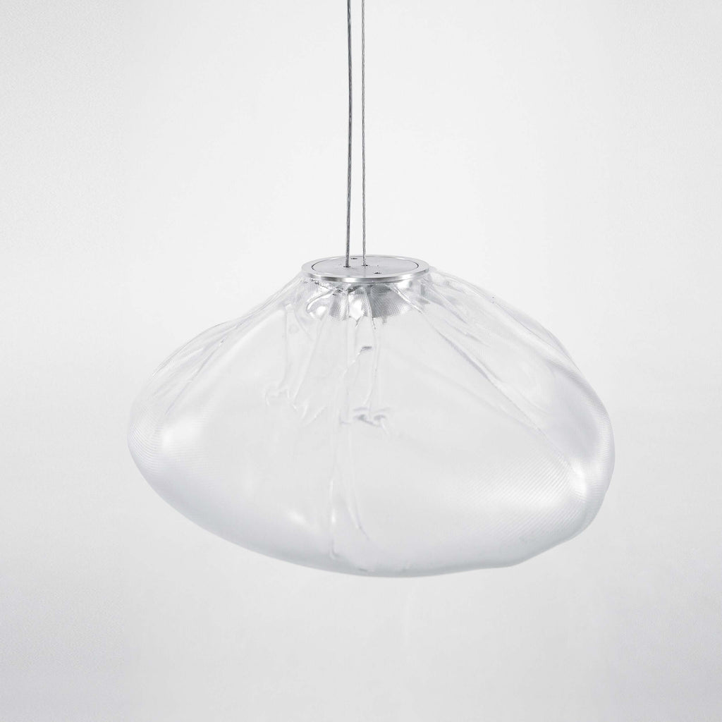blown-glass-mesh-pendant-light-anzaz-Amber glass-15