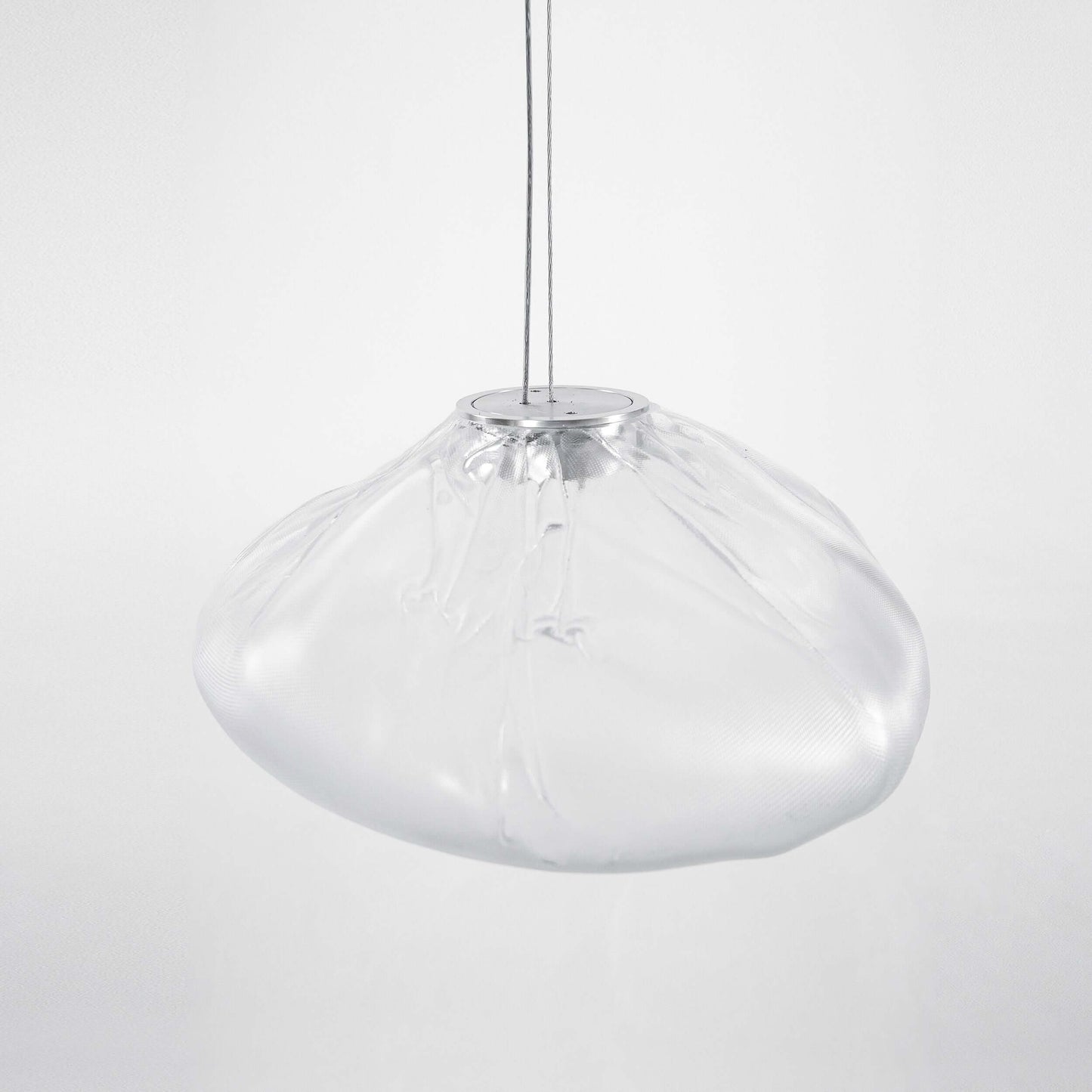blown-glass-mesh-pendant-light-anzaz-Amber glass-23
