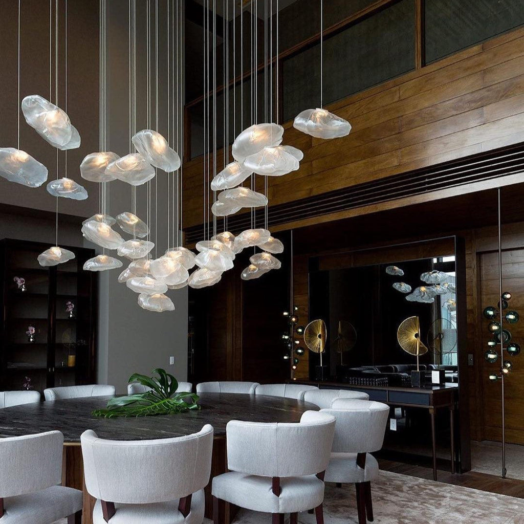 blown-glass-mesh-pendant-light-anzaz-Smoke grey glass-54
