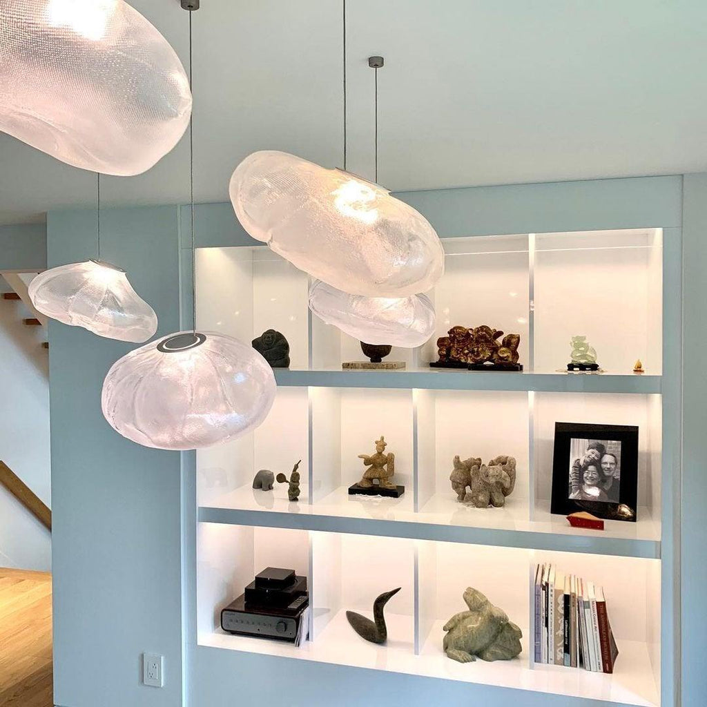 blown-glass-mesh-pendant-light-anzaz-Smoke grey glass-42