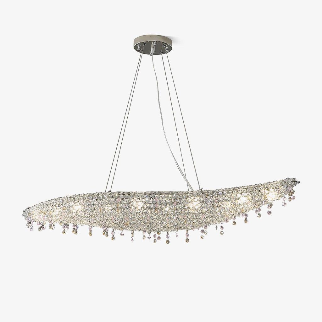 boat-crystal-chandelier-anzaz-Clear crystal & Chrome-1