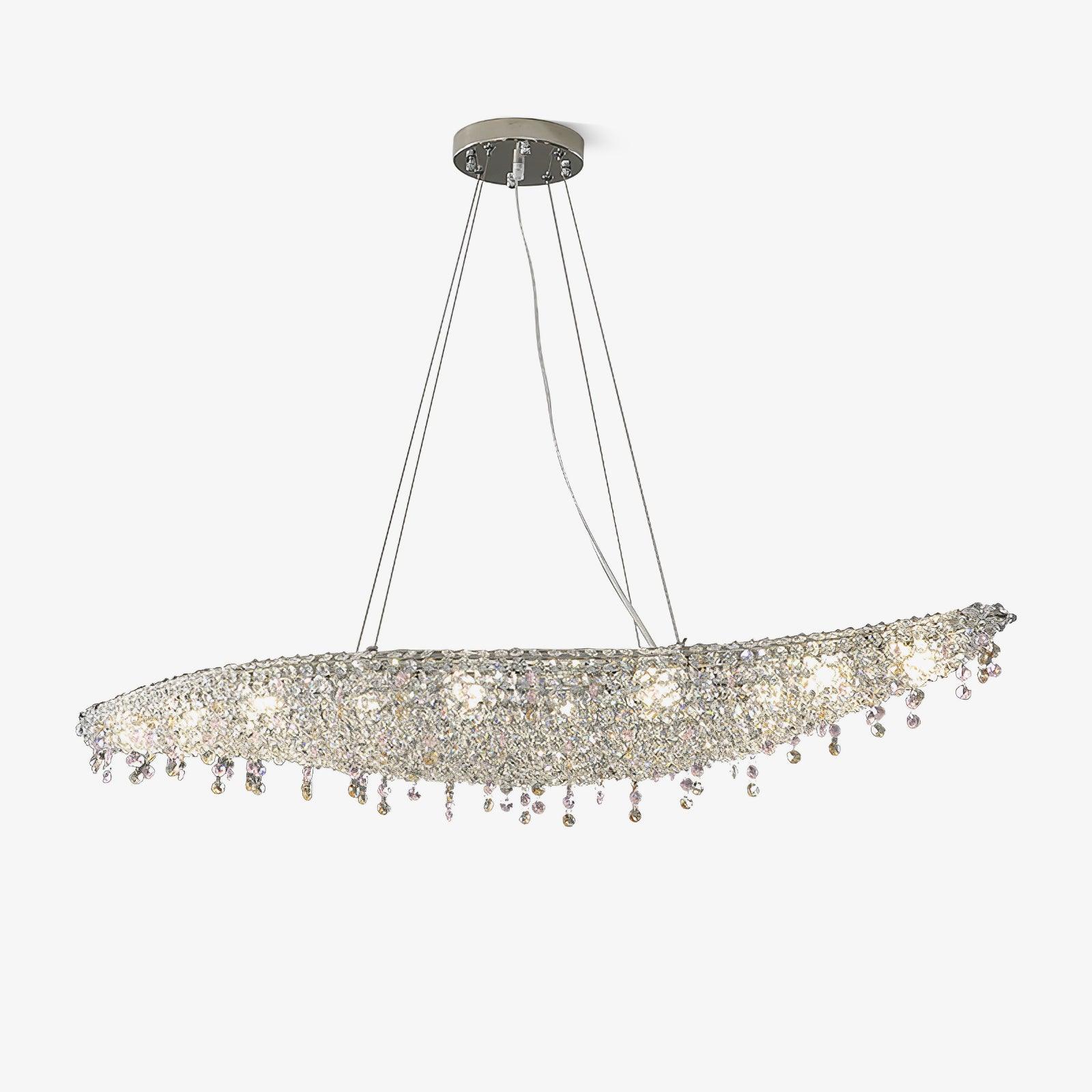 boat-crystal-chandelier-anzaz-Clear crystal & Chrome-1