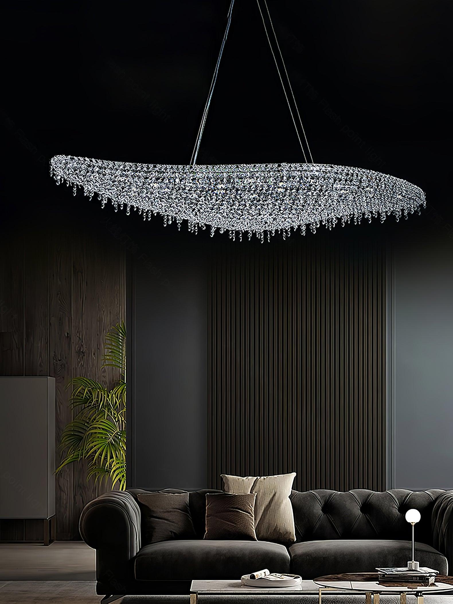 boat-crystal-chandelier-anzaz-Clear crystal & Chrome-7