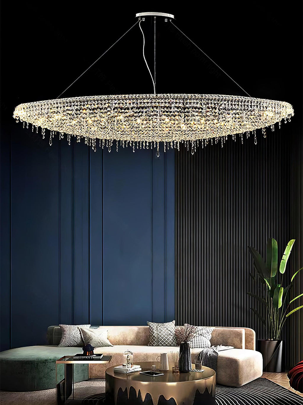 boat-crystal-chandelier-anzaz-Clear crystal & Chrome-8