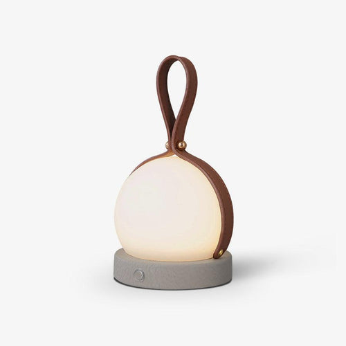 bola-lantern-built-in-battery-table-lamp-anzaz-Brown & Dark gray-1