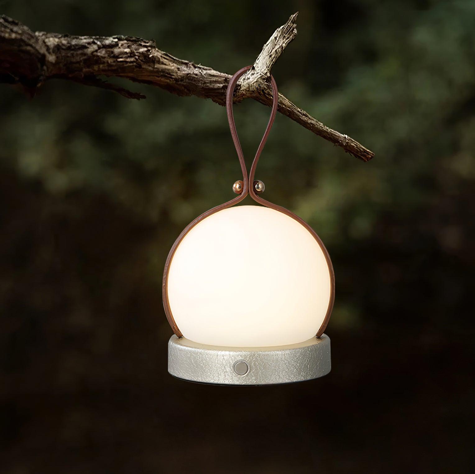bola-lantern-built-in-battery-table-lamp-anzaz-Brown & Light gray-2