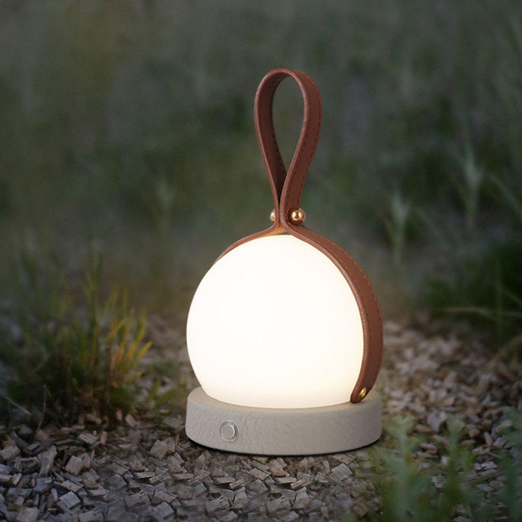 bola-lantern-built-in-battery-table-lamp-anzaz-Brown & White-3