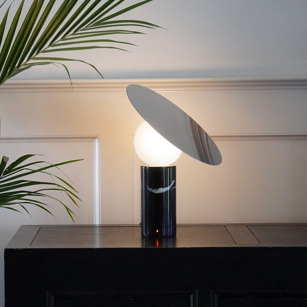 bola-disc-table-lamp-anzaz-Gold & White Marble-4