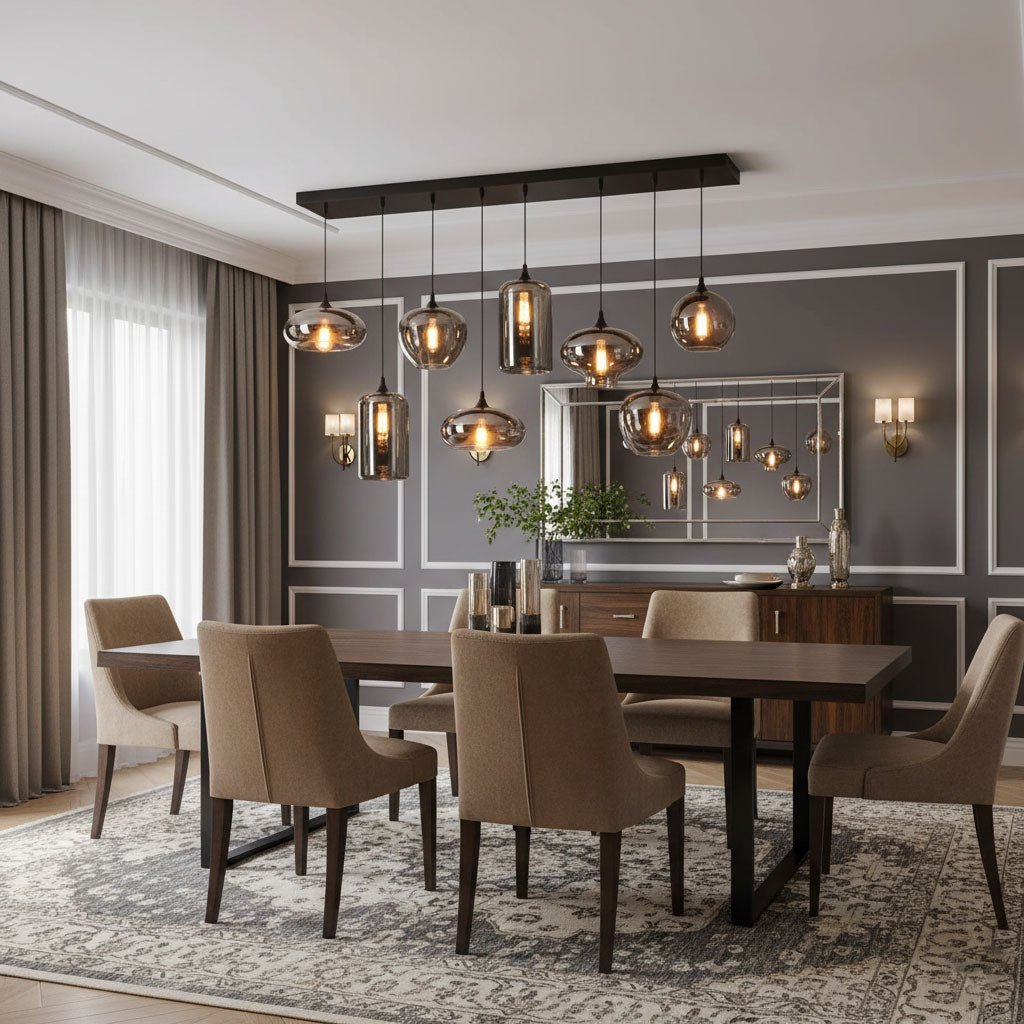 bottle-glass-pendant-light-anzaz-Smoke Gray & Black-4