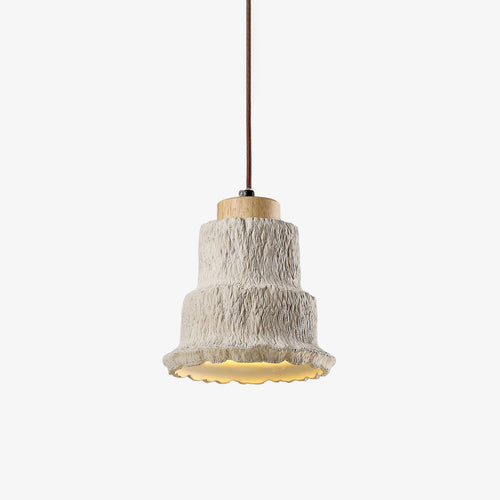 boulder-pendant-light-anzaz-Yellow Travertine & Wood Color-1