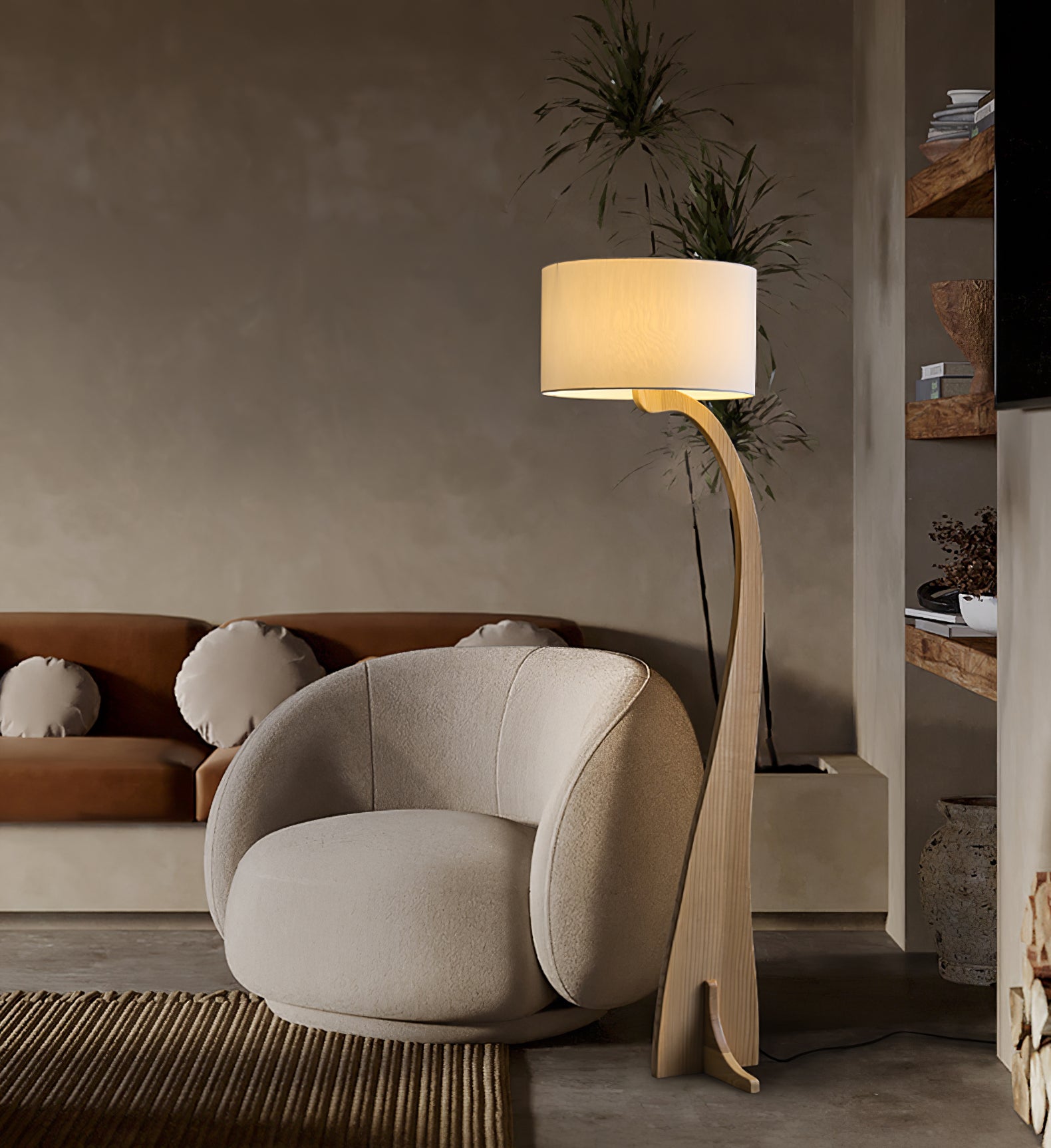 bow-curve-floor-lamp-anzaz-Walnut Color-7