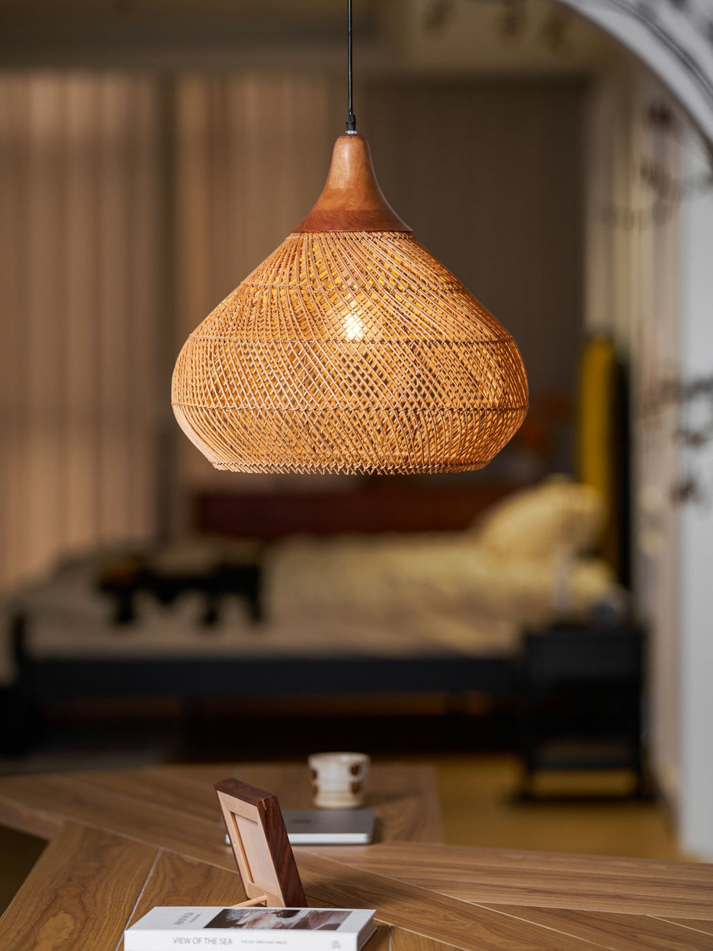 braided-rattan-pendant-lamp-anzaz-Dark wood & Black rattan-14