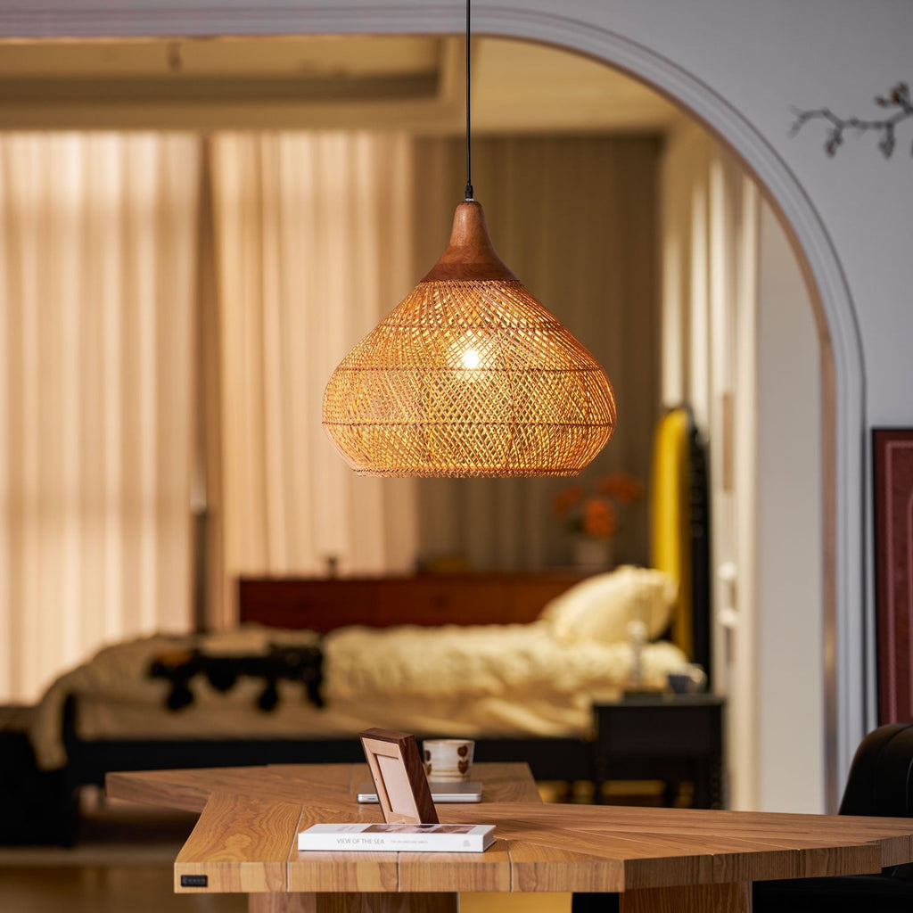 braided-rattan-pendant-lamp-anzaz-Dark wood & Black rattan-10