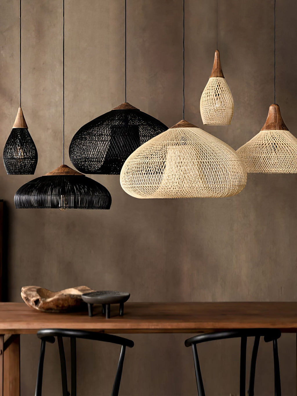 braided-rattan-pendant-lamp-anzaz-Dark wood & Natural rattan-36