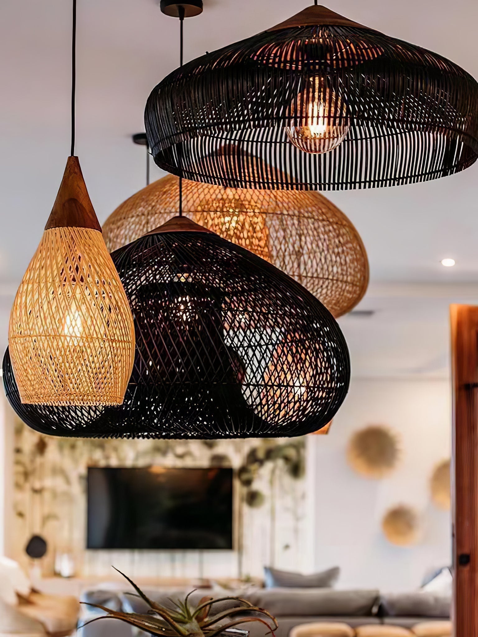 braided-rattan-pendant-lamp-anzaz-Dark wood & Black rattan-46