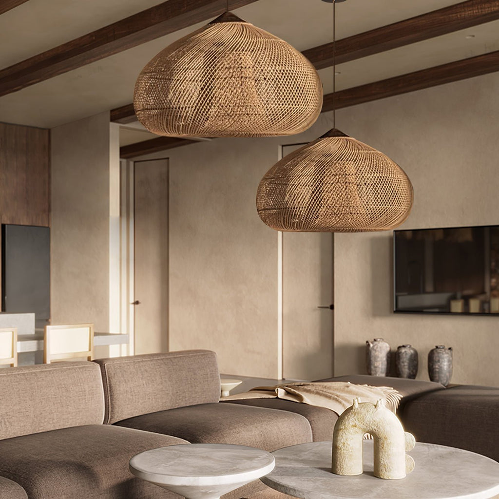 braided-rattan-swag-pendant-lamp-anzaz-Dark wood & Black rattan-13