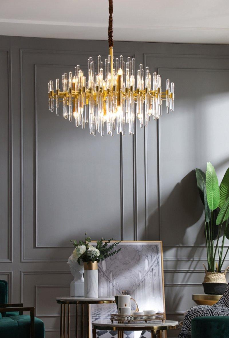 brass-chandelier-with-clear-glass-rods-shade-anzaz--13