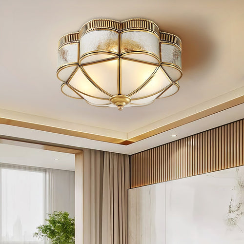 brass-domed-flush-ceiling-lamp-anzaz-Brass-2