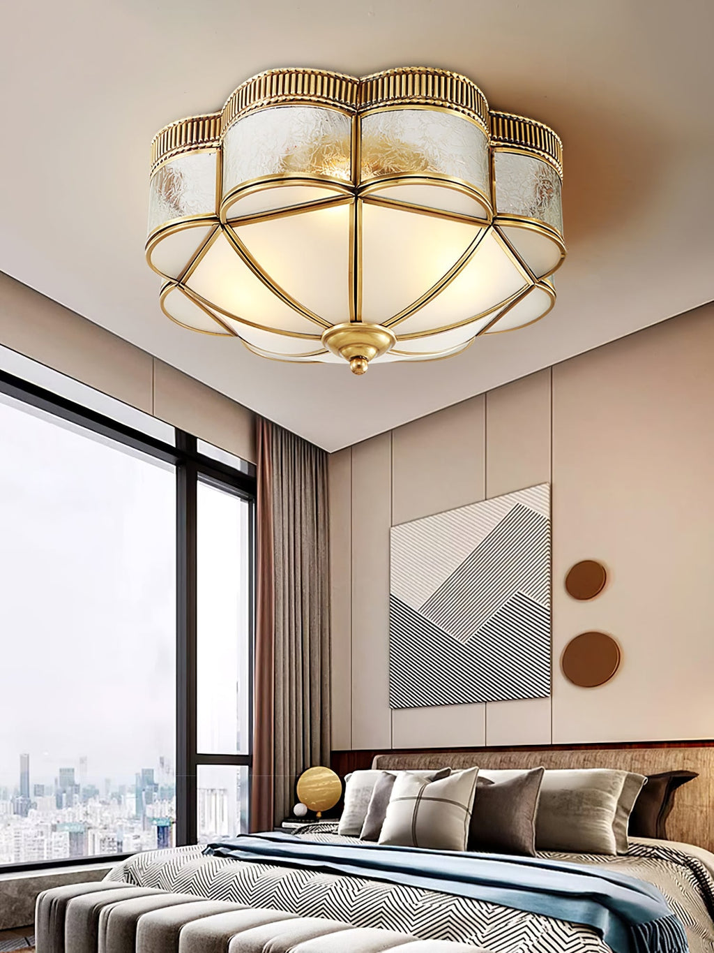 brass-domed-flush-ceiling-lamp-anzaz--8
