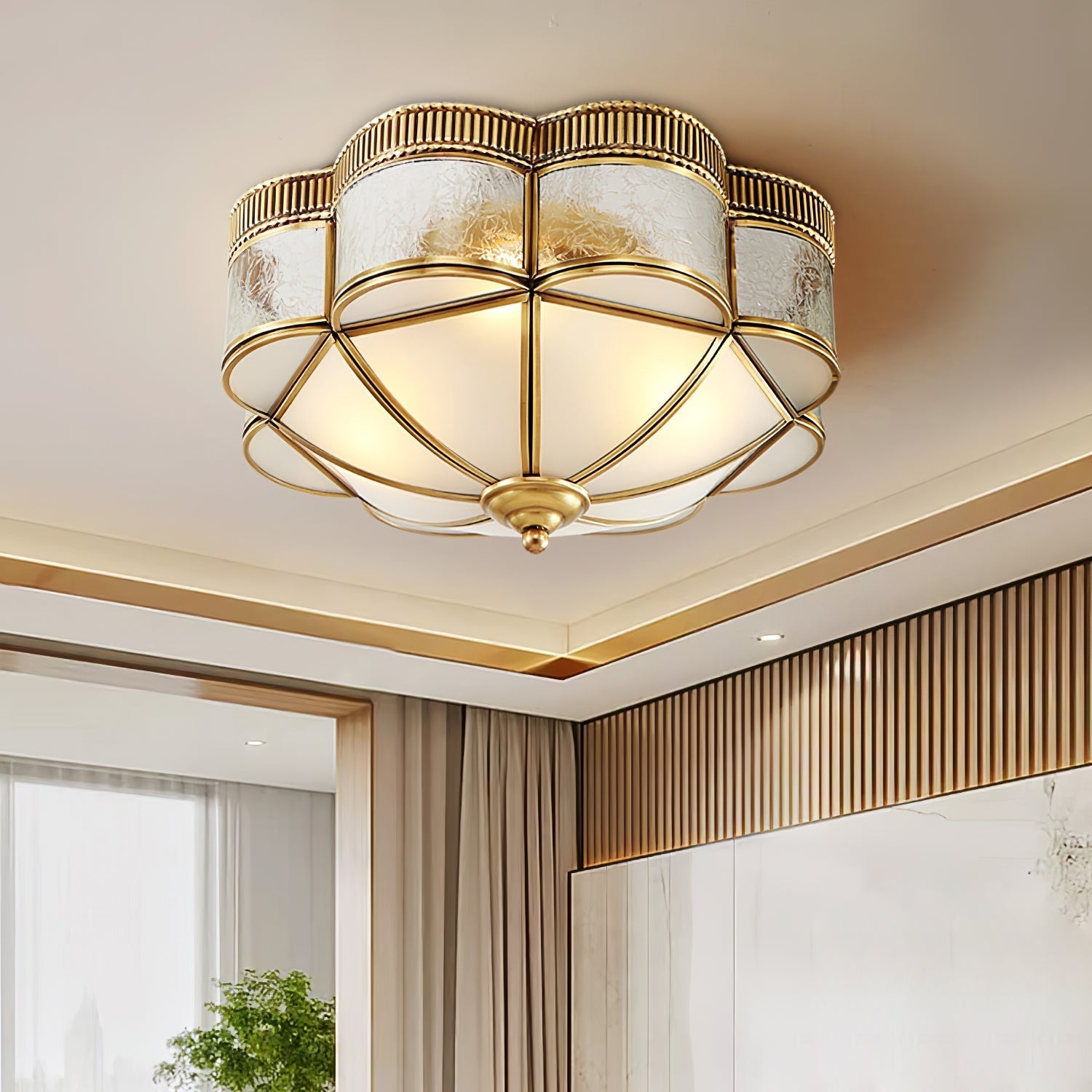 brass-domed-flush-ceiling-lamp-anzaz--9