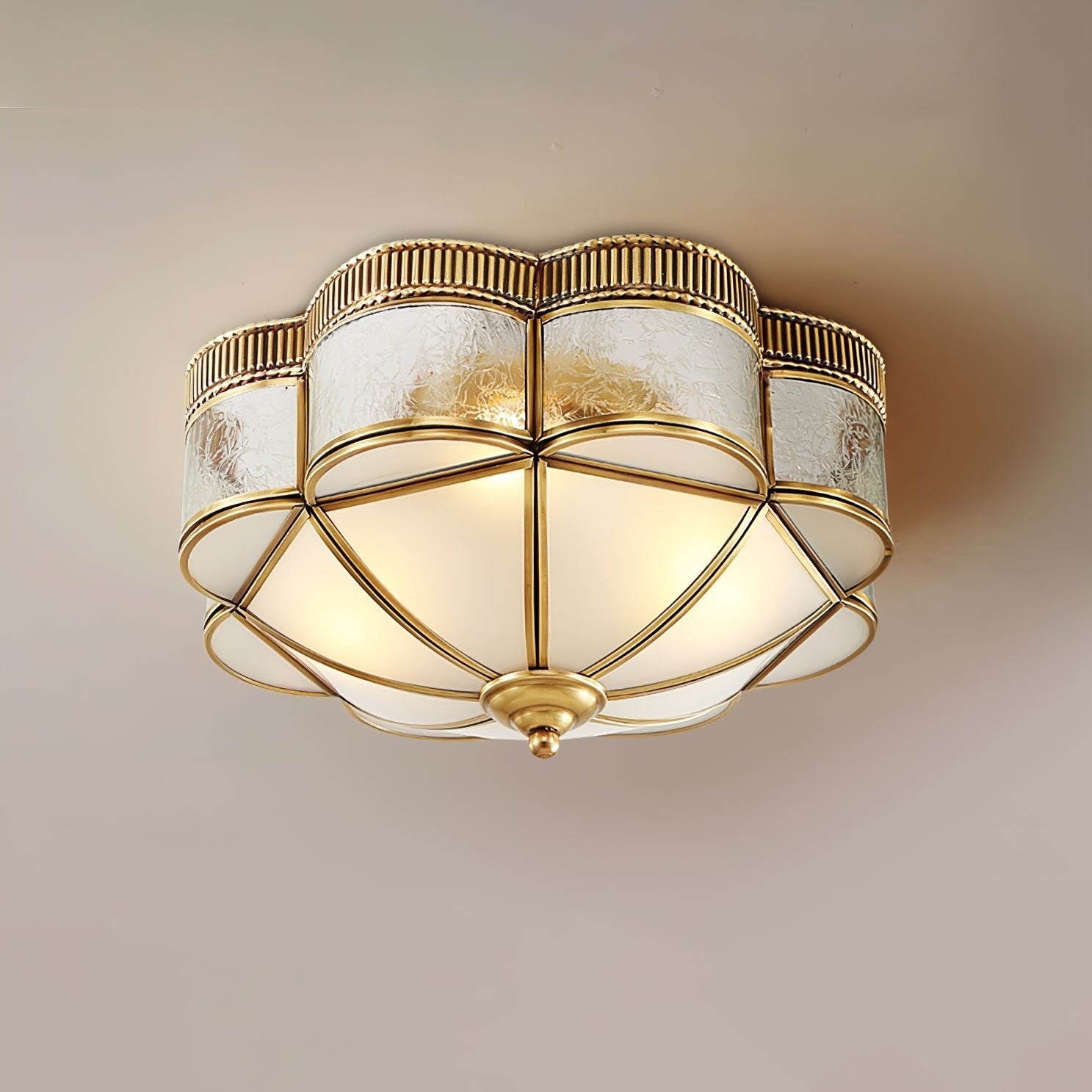 brass-domed-flush-ceiling-lamp-anzaz--3