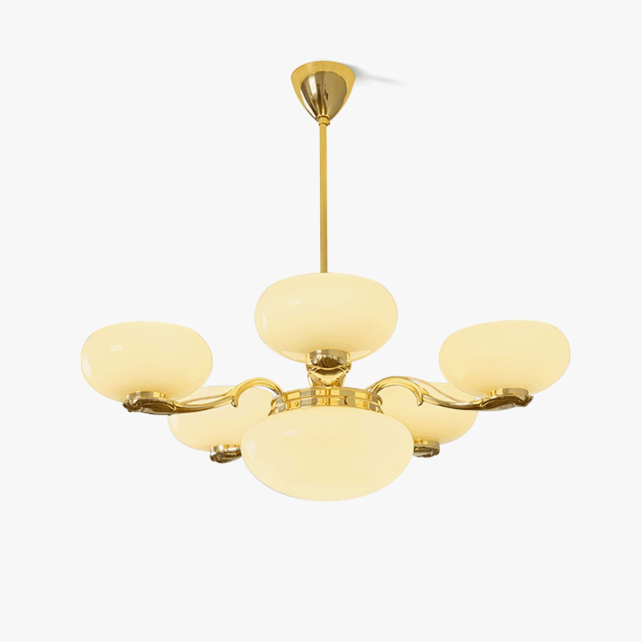 brass-radiance-orb-chandelier-anzaz-Brass & Beige-1