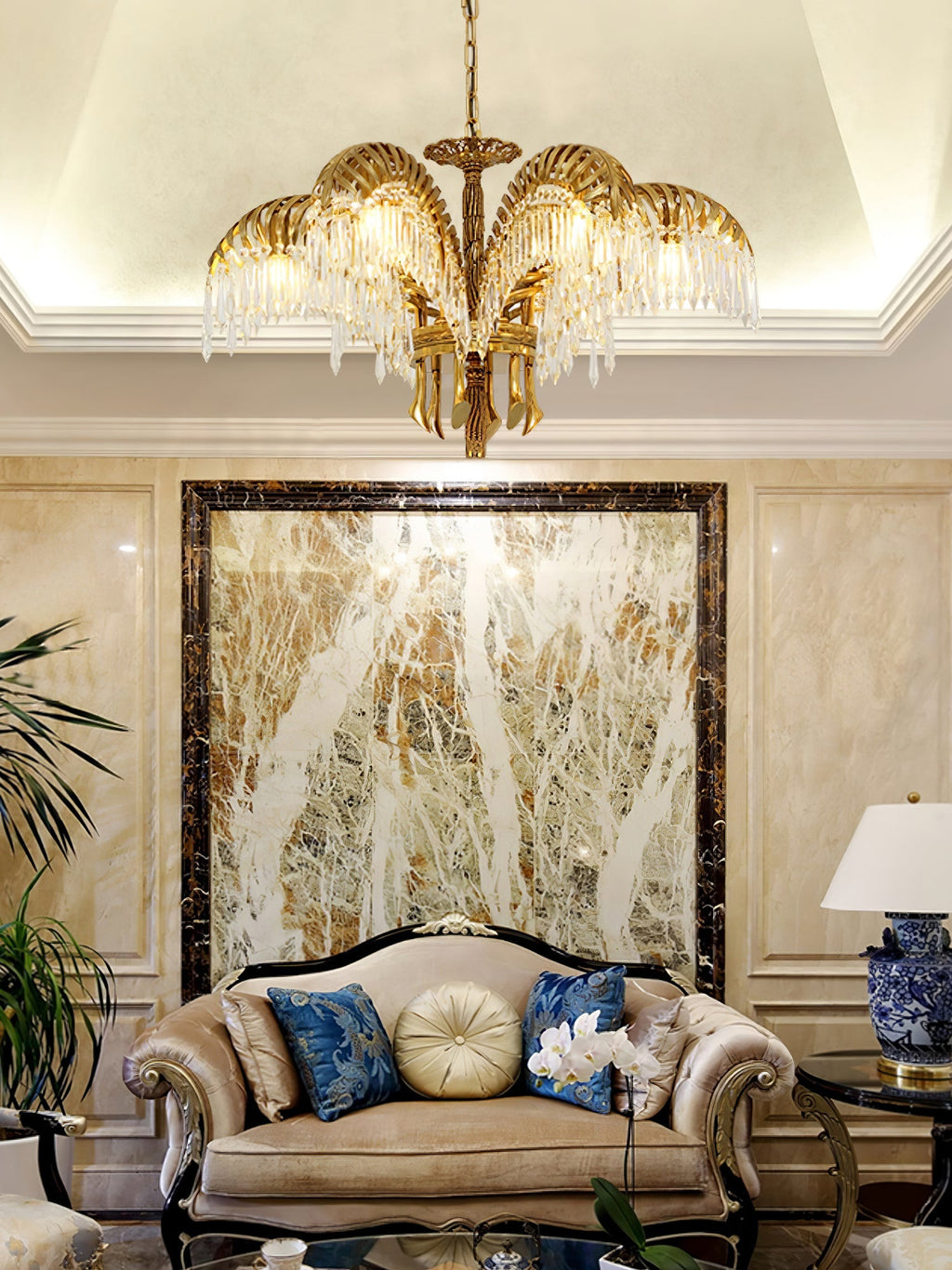 brass-palm-leaf-crystal-chandelier-anzaz--22