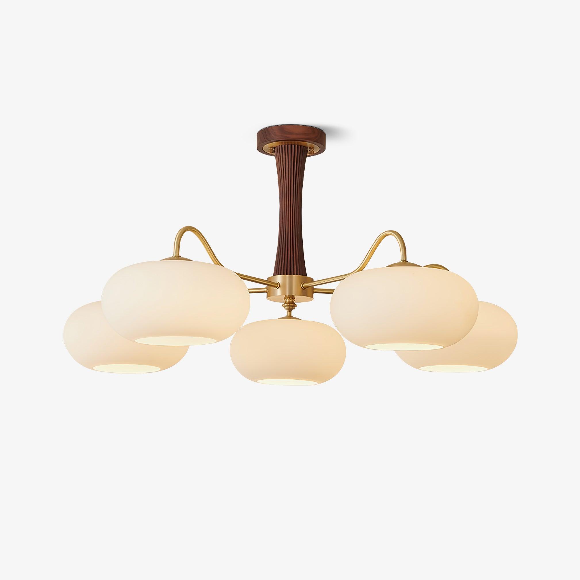 brass-wooden-persimmon-ceiling-lamp-anzaz-Brass & Walnut color & White-1
