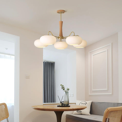 brass-wooden-persimmon-ceiling-lamp-anzaz-Brass & Wood color & White-2