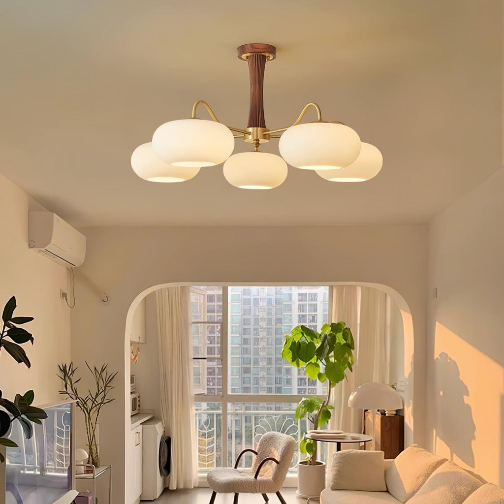 brass-wooden-persimmon-ceiling-lamp-anzaz-Brass & Wood color & White-4