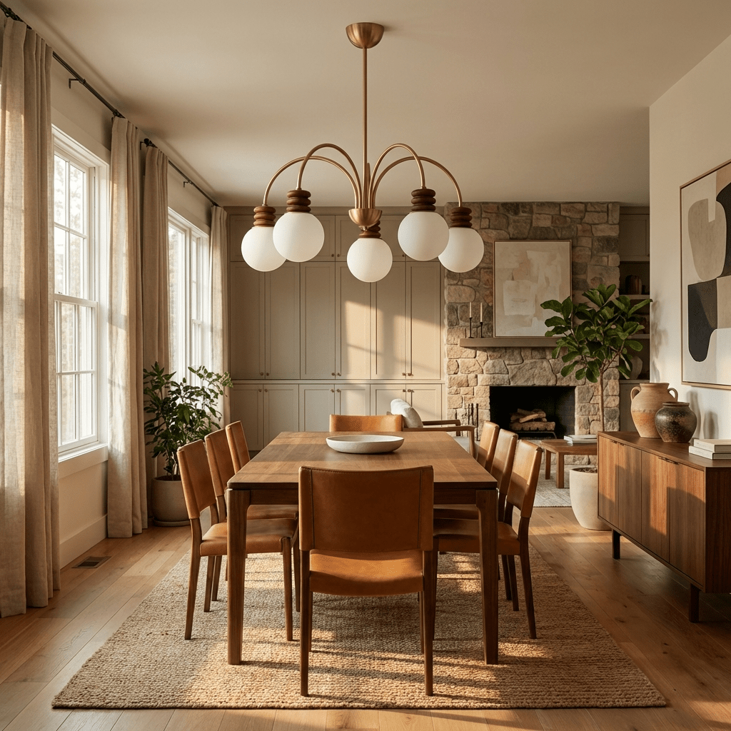 bravelle-arc-chandelier-anzaz-Walnut Color & Gold & White-2