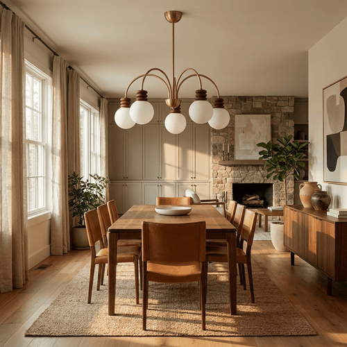 bravelle-arc-chandelier-anzaz-Walnut Color & Gold & White-2