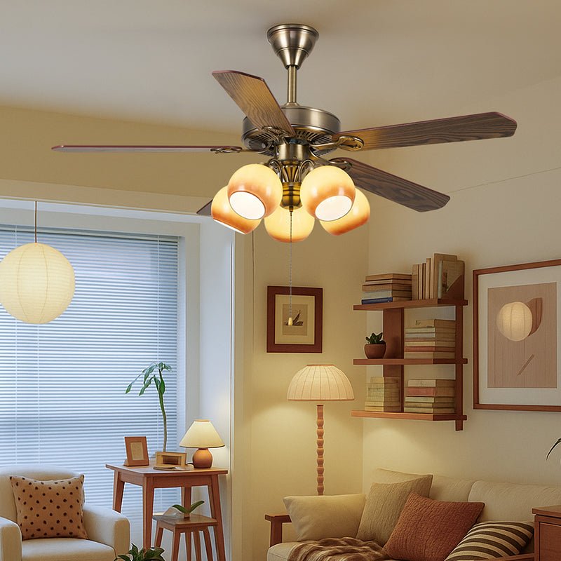 bravelle-vintage-ceiling-fan-light-anzaz-Walnut Color-4
