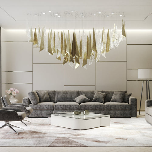 breeze-chandelier-anzaz-Gold & Clear-2
