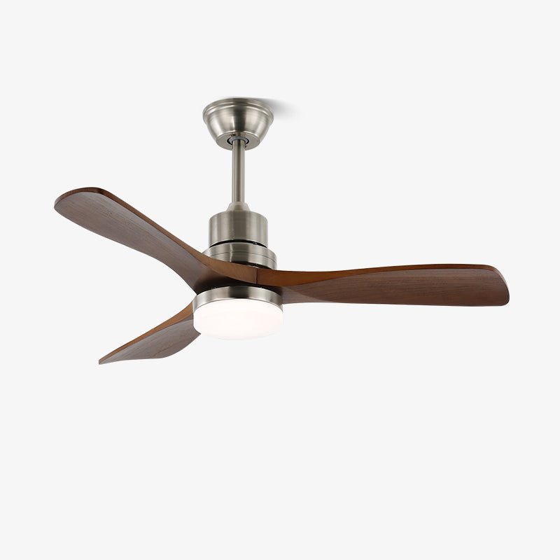 breeze-master-wooden-48-52-ceiling-fan-light-anzaz-Model A Brushed Nickel & Walnut-1