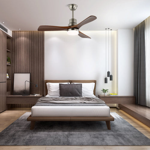 breeze-master-wooden-48-52-ceiling-fan-light-anzaz-Model B Brushed Nickel & Walnut-2