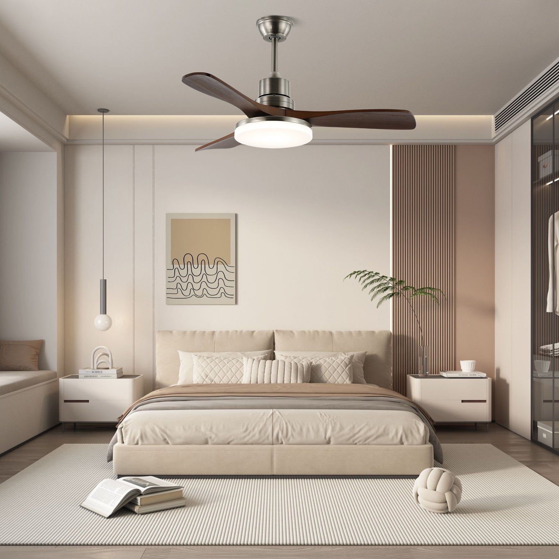 breeze-master-wooden-48-52-ceiling-fan-light-anzaz-Model B Brushed Nickel & Walnut-5