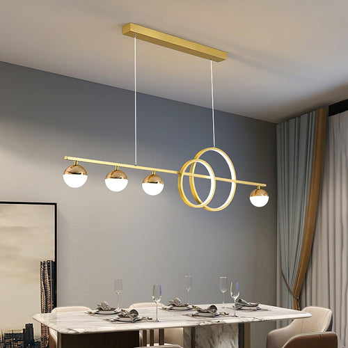 brooklyn-double-circle-chandelier-anzaz-Gold & White-2