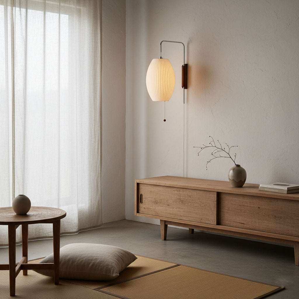 nelson-wall-sconce-anzaz-White & Walnut wood-5