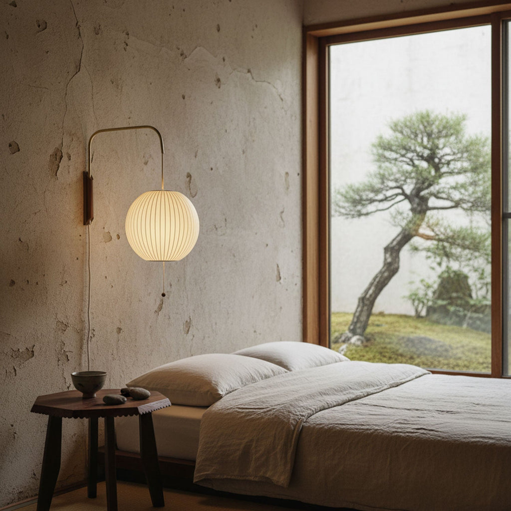 nelson-wall-sconce-anzaz-White & Walnut wood-8