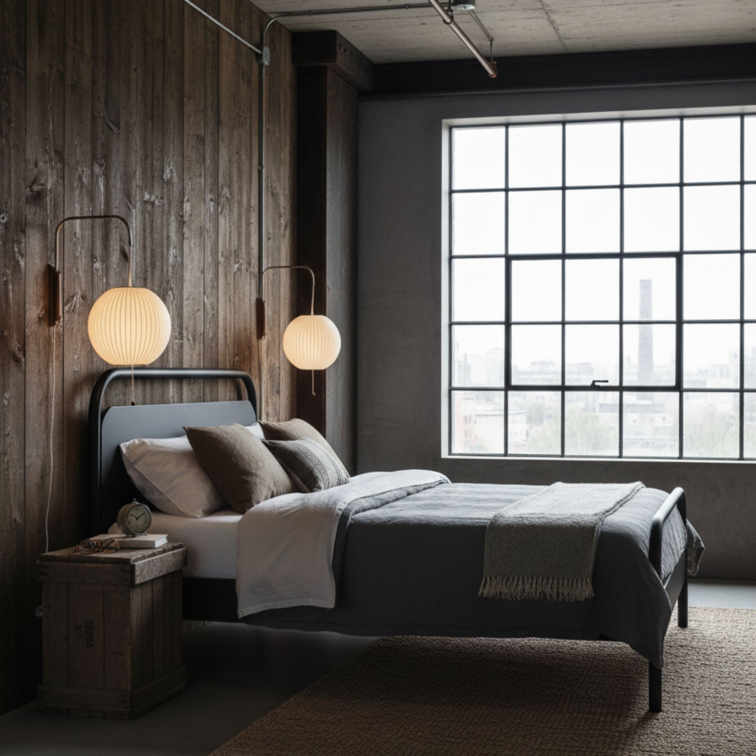 nelson-wall-sconce-anzaz-White & Walnut wood-3
