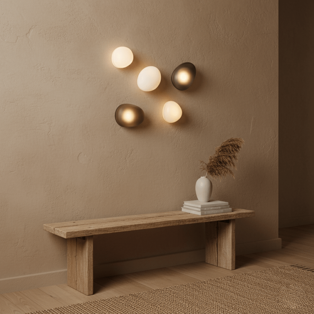 bubble-glass-wall-lamp-anzaz-Amber & Gold-3