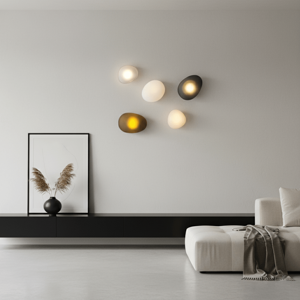 bubble-glass-wall-lamp-anzaz-Amber & Gold-4