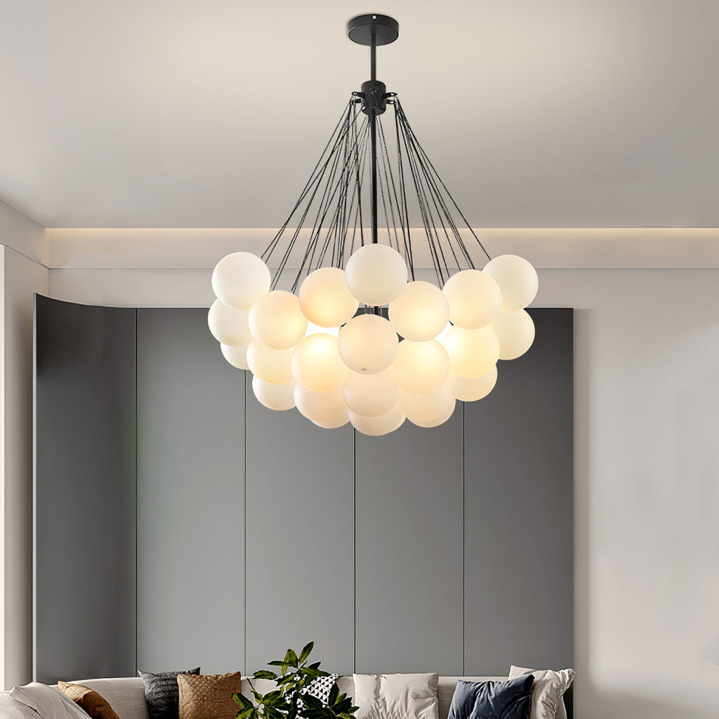 bubble-chandelier-anzaz-Chrome & White-6