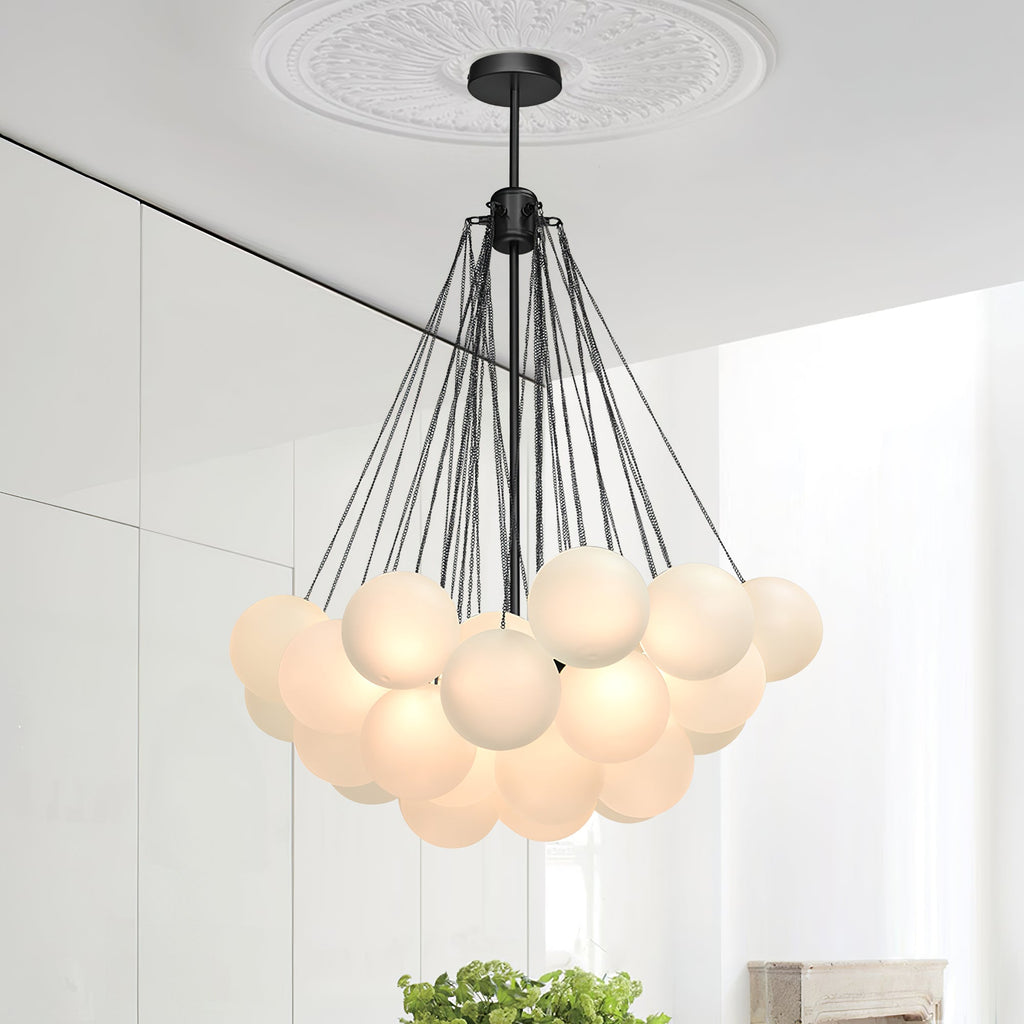 bubble-chandelier-anzaz-Gold & White-10