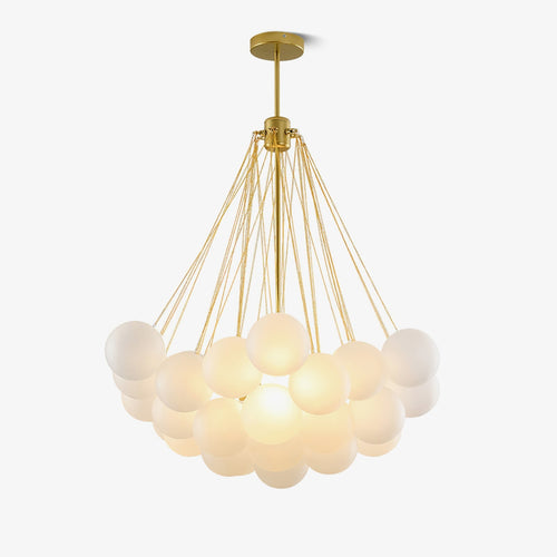 bubble-chandelier-anzaz-Gold & White-1